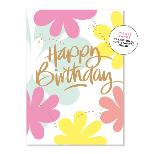 Birthday Bold Flowers