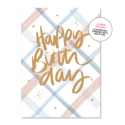 HB Plaid Blue