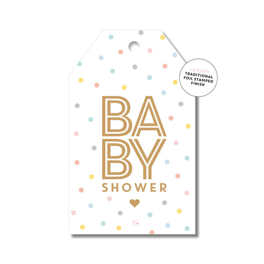 Baby Shower Confetti | Gift Tag