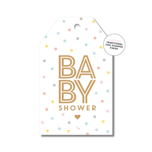 Baby Shower Confetti | Gift Tag