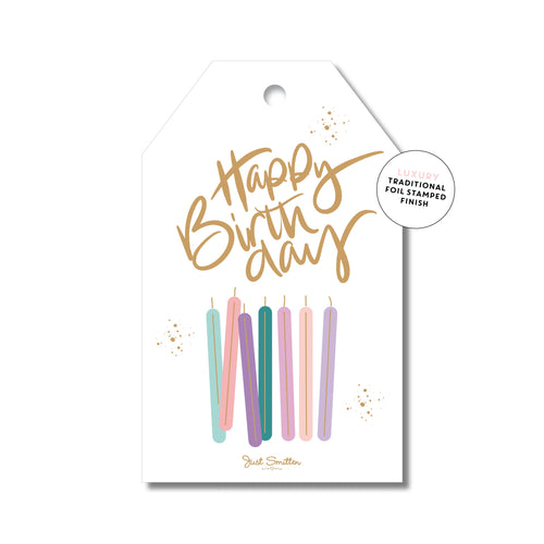 Sparkle Candles | Gift Tag