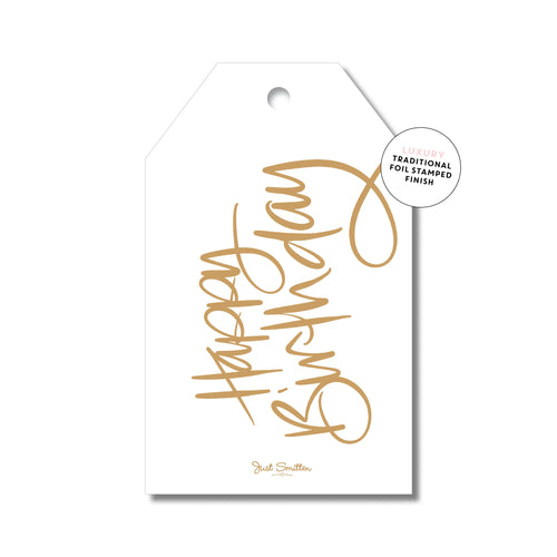 Happy Birthday Script | Gift Tag