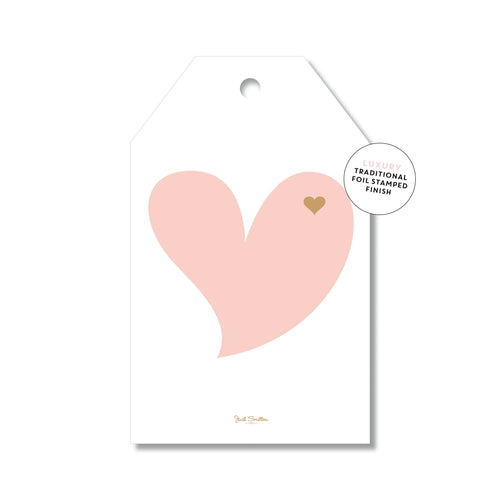 Peachy Heart | Gift Tag