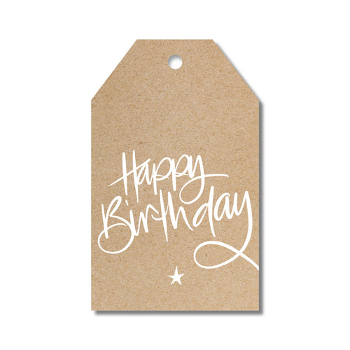 Krafty Happy Birthday | Gift Tag