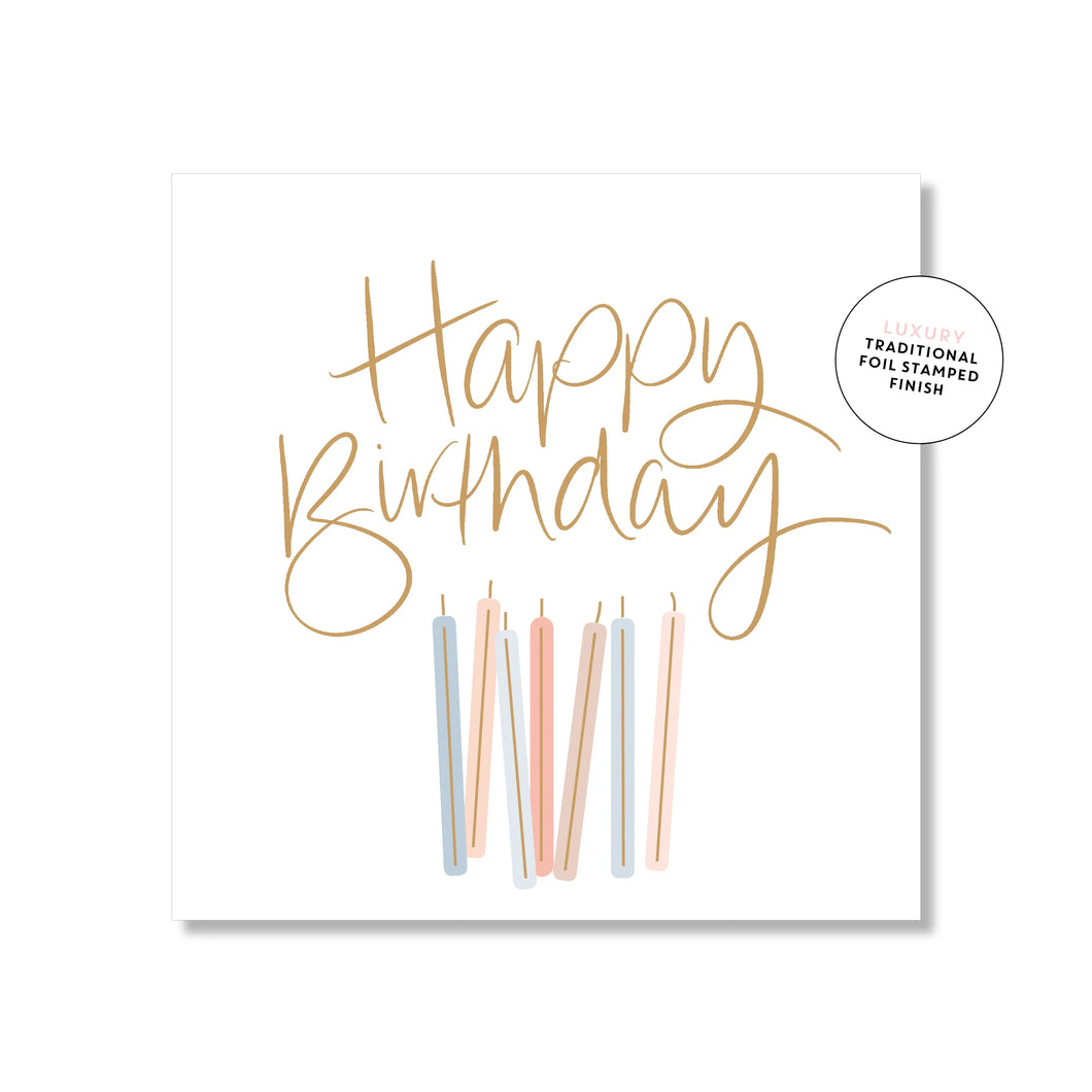 Birthday Candles | Mini Card
