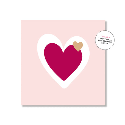 Triple Heart | Mini Card