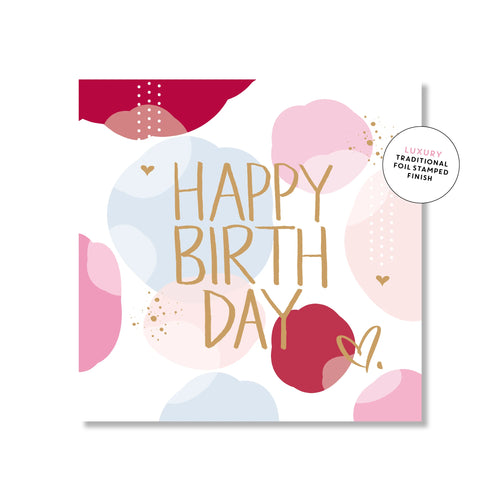 Happy Birthday Bubbles | Mini Card