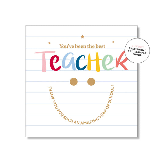 Smiley Teacher | Mini Card