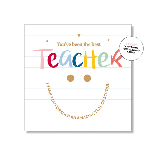 Smiley Teacher | Mini Card