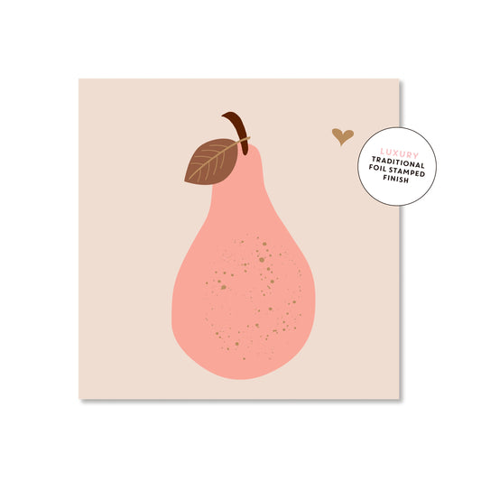 Sparkling Pear | Mini Card