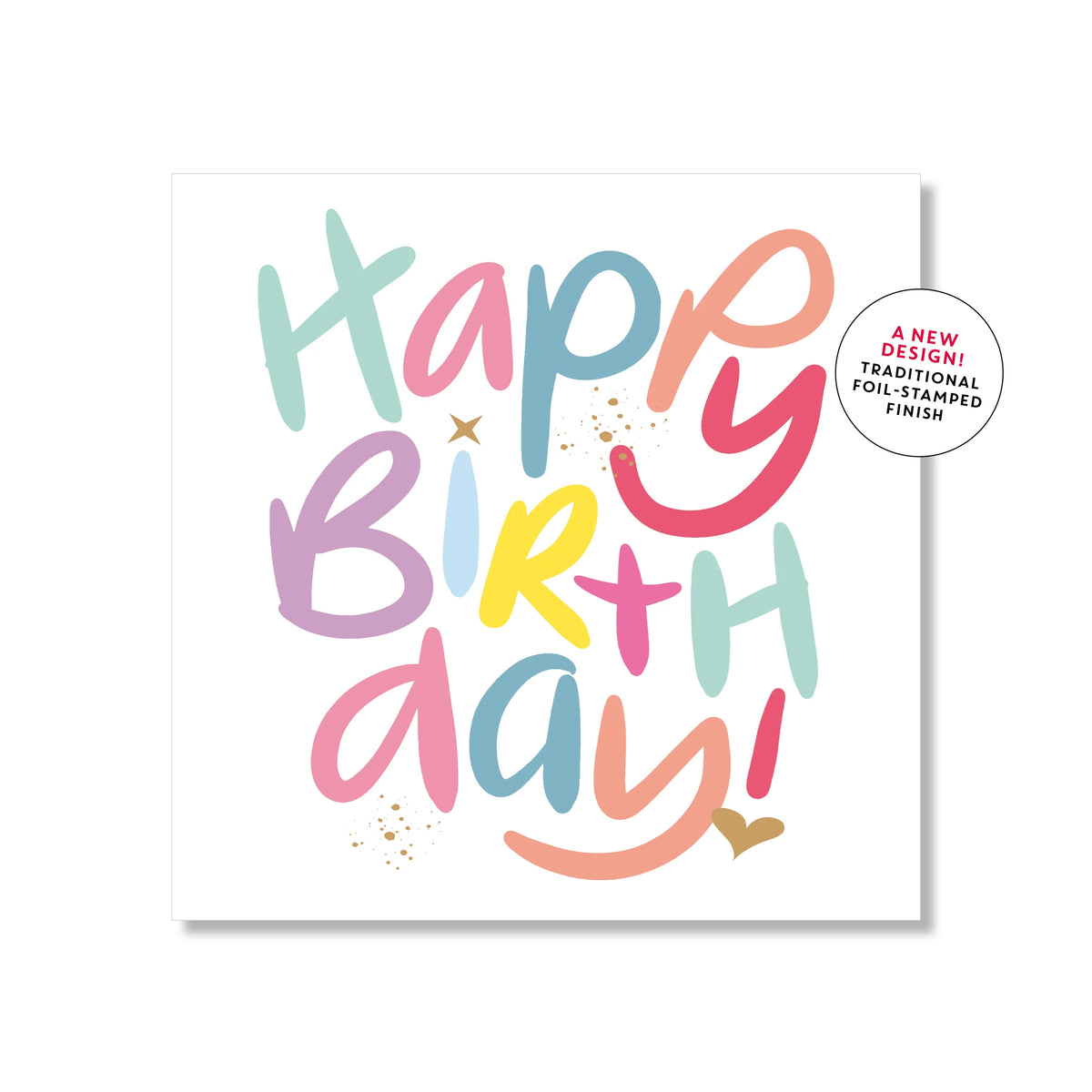 HB Bright Letters | Mini Card