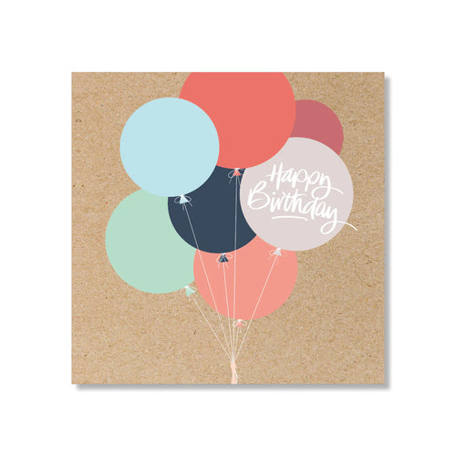 Birthday Balloons | Mini Card