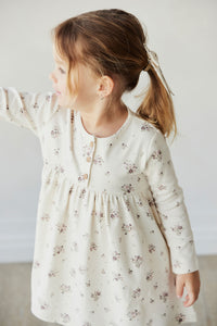 Organic Cotton Bridget Dress | Lauren Floral SIZE 6YR and 7YR