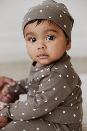 Organic Cotton Reese Beanie - Pears Thyme