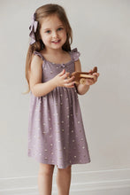 Load image into Gallery viewer, Organic Cotton Gracelyn Dress - Goldie Quail SIZE 4YR
