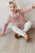 Load image into Gallery viewer, Organic Cotton Legging | Lauren Floral SIZE 0-3M, 6YR and 7YR