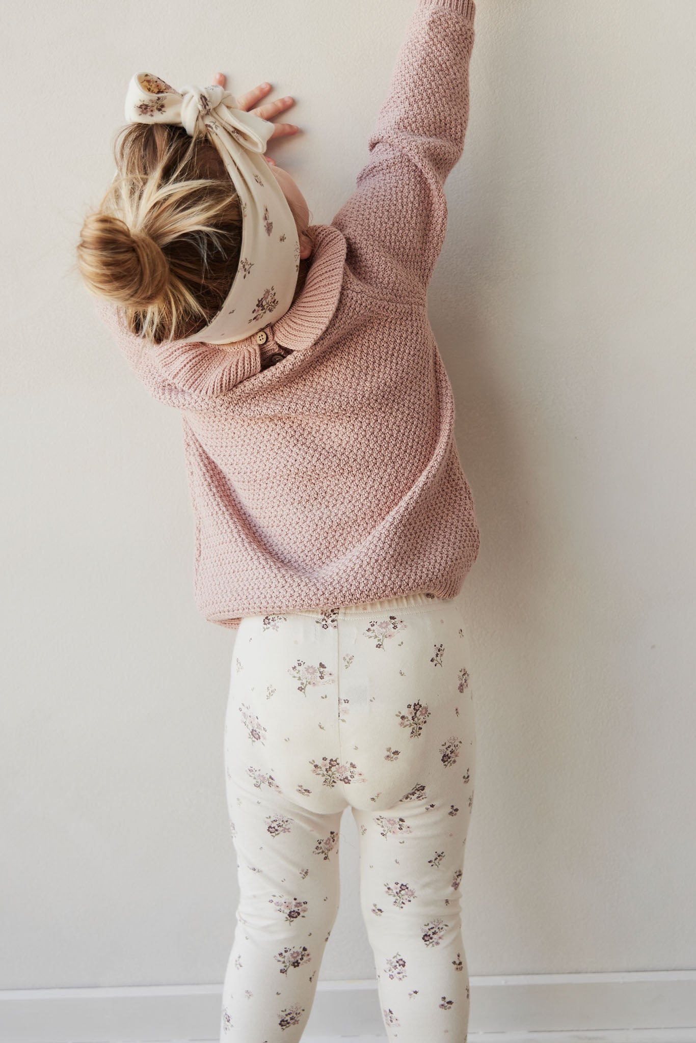 Organic Cotton Legging  Lauren Floral – Rosalyn + Rae
