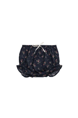PRE ORDER Organic Cotton Frill Bloomer - Bianca Noir