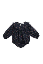 Load image into Gallery viewer, PRE ORDER Organic Cotton Malia Playsuit - Bianca Noir