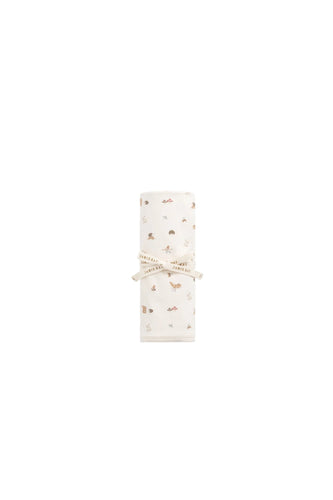 PRE ORDER Organic Cotton Murphy Wrap - Forest Gathering