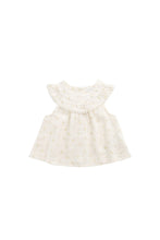 Load image into Gallery viewer, Organic Cotton Muslin Annalise Top - Vintage Ditsy