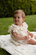 Load image into Gallery viewer, Organic Cotton Muslin Frannie Playsuit-Parchment