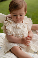 Load image into Gallery viewer, Organic Cotton Muslin Frannie Playsuit-Parchment