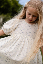 Load image into Gallery viewer, Organic Cotton Muslin Frannie Dress-Molly Blue