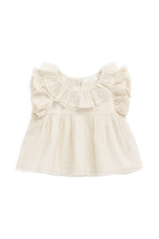 Load image into Gallery viewer, Organic Cotton Banks Blouse - Parchment
