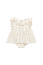 Load image into Gallery viewer, Organic Cotton Muslin Frannie Playsuit-Parchment