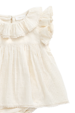 Load image into Gallery viewer, Organic Cotton Muslin Frannie Playsuit-Parchment