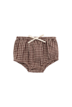 Load image into Gallery viewer, Organic Cotton Gabriel Bloomer-Cinnamon Gingham