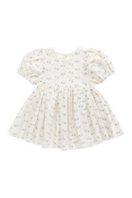 Load image into Gallery viewer, Organic Cotton Muslin Frannie Dress-Molly Blue