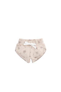 Organic Cotton Ivy Shortie - Goldie Bouquet Pink Tint