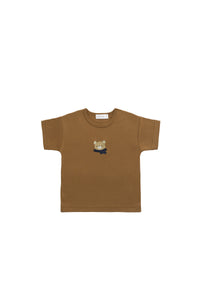 Pima Cotton Hunter Tee - Autumn Bronze Cosy Bobbie