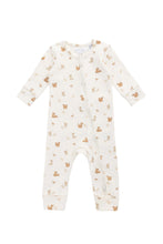 Load image into Gallery viewer, Organic Cotton Reese Zip Onepiece - Forest Friends