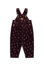 Load image into Gallery viewer, Blair Cord Overall - Cherry Fig