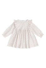 Load image into Gallery viewer, Organic Cotton Frankie Dress - Posy Milk