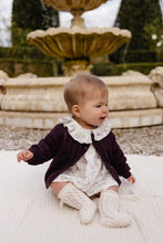 Load image into Gallery viewer, Maxine Knitted Cardigan - Blackcurrant