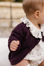 Load image into Gallery viewer, Maxine Knitted Cardigan - Blackcurrant