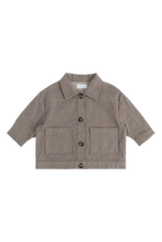 Load image into Gallery viewer, Axel Jacket - Mini Pinstripe Cassava/Iroko