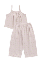 Load image into Gallery viewer, Organic Cotton Viola Pyjama Set – Moon Floral Mauve