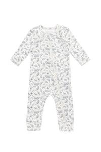 Organic Cotton Reese Zip Onepiece - Sea Life
