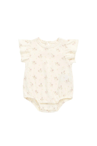 Organic Cotton Sage Onepiece - Thelma Parchment