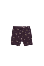 Load image into Gallery viewer, Organic Cotton Fine Rib Everyday Bike Short - Simone Huckleberry