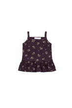 Load image into Gallery viewer, Organic Cotton Fine Rib Lillian Top - Simone Huckleberry