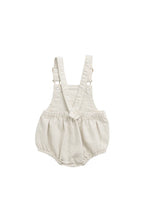 Load image into Gallery viewer, Pax Playsuit - Fine Vertical Stripe Sandy Brown/Cloud