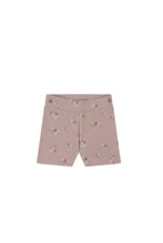 Load image into Gallery viewer, Organic Cotton Everyday Bike Short - Lauren Floral Fawn