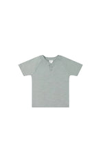 Load image into Gallery viewer, Organic Cotton Weston Tee - Beluga SIZE 6-12M, 3YR and 4YR