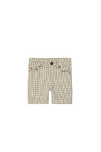 Load image into Gallery viewer, Jude Cotton Twill Short | Gingham